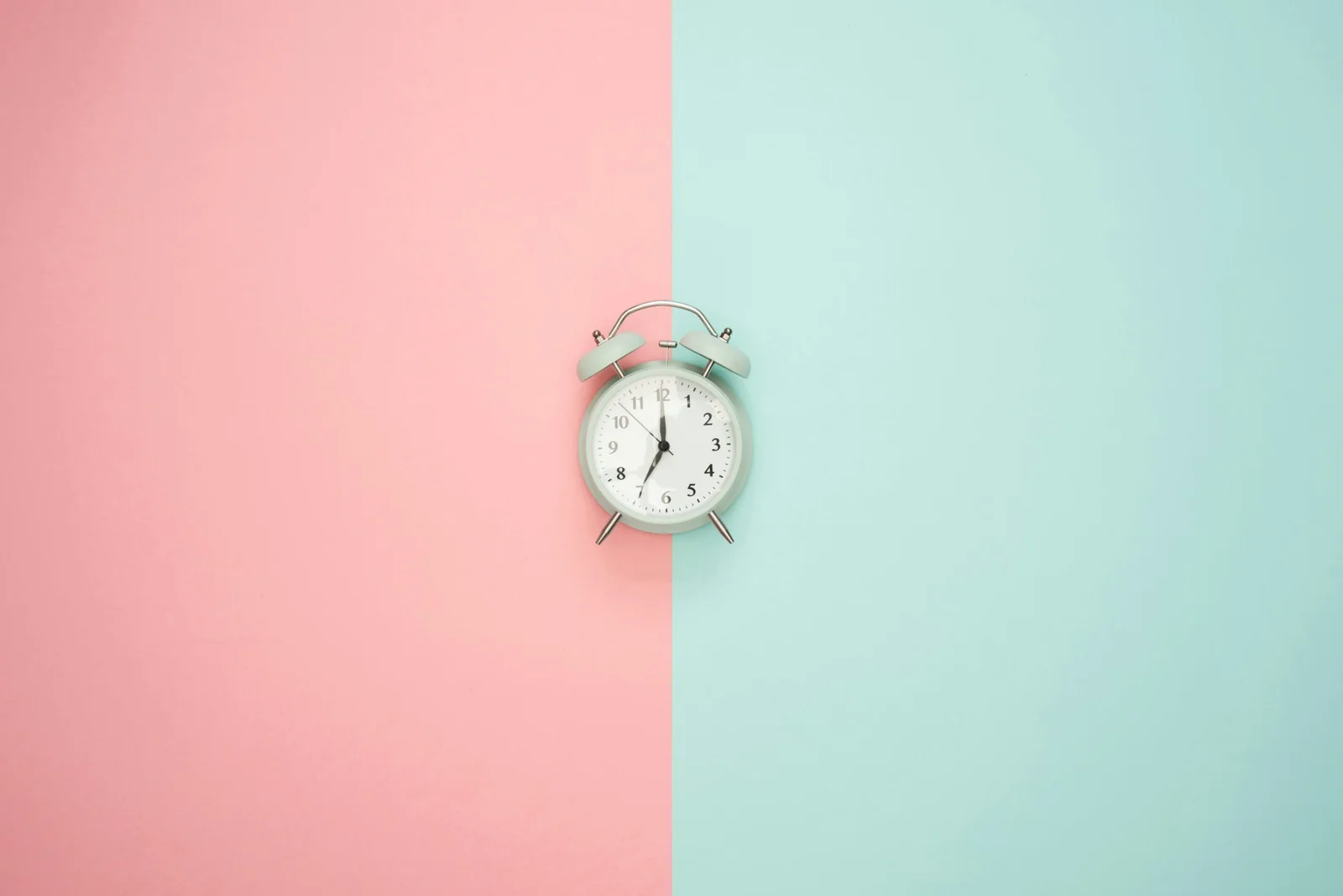 silver bell alarm clock